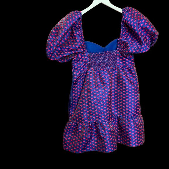 Lilly Pulitzer Dress NWT - Nelle Short Sleeve Jacquard - Borealis Blue - Lovesic - Picture 2 of 2